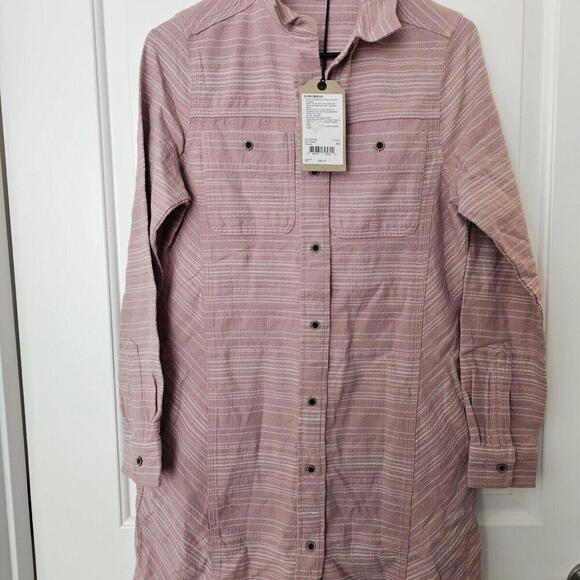Prana Dresses & Skirts - NWT Prana Dyri Dress Pink Textured XS. Outdoorsy Adventure Durable